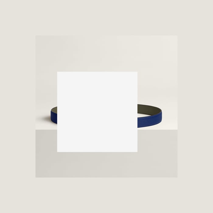 Cavaliere Belt Buckle & Reversible Leather Strap 24 MM