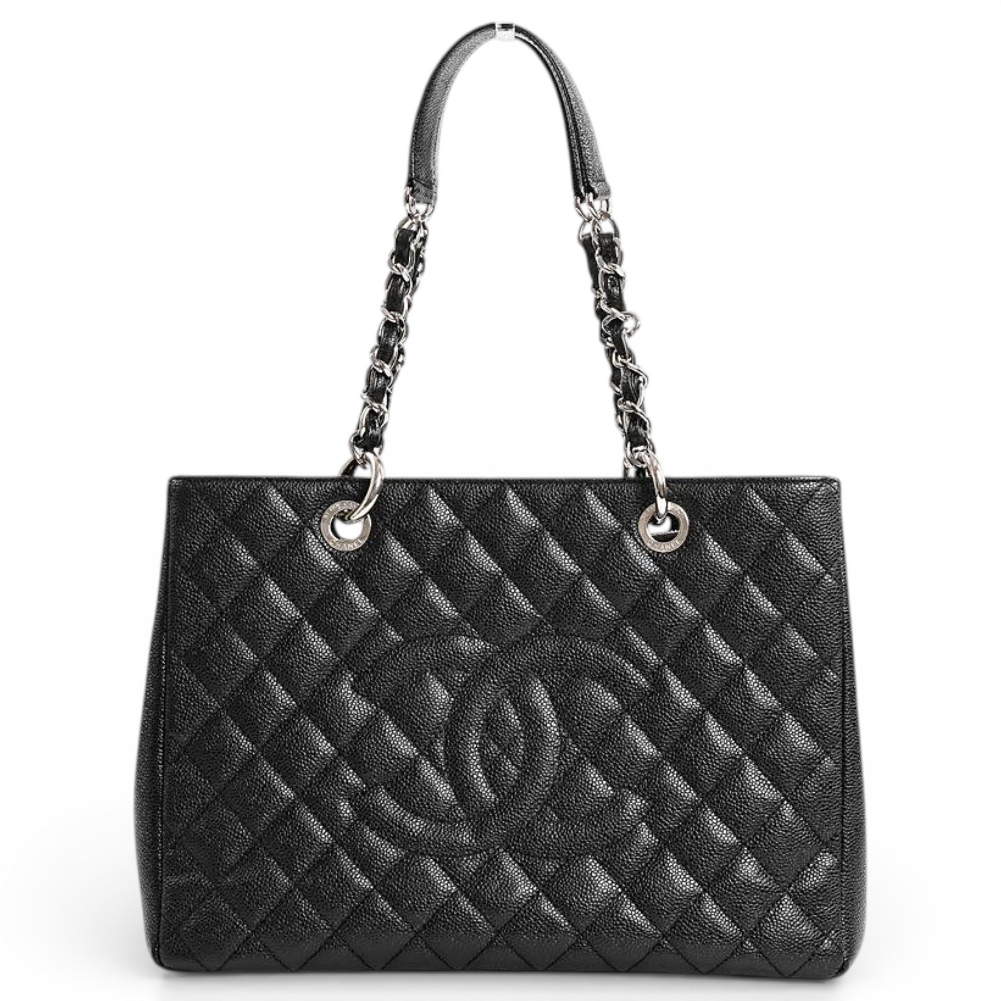 Grand shopping leather tote