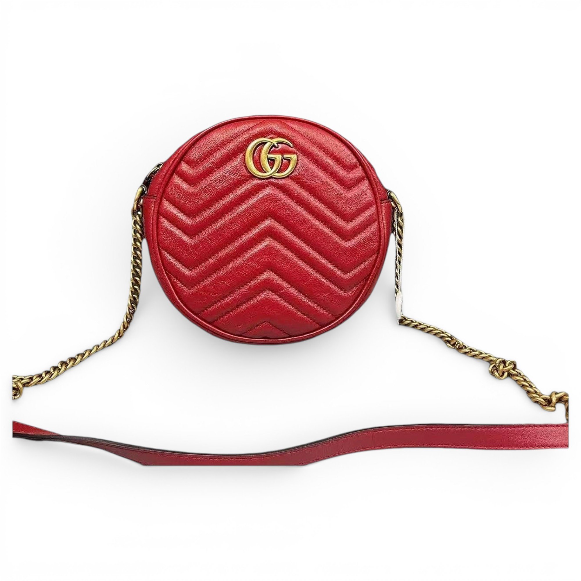 GG Marmont Circle leather handbag