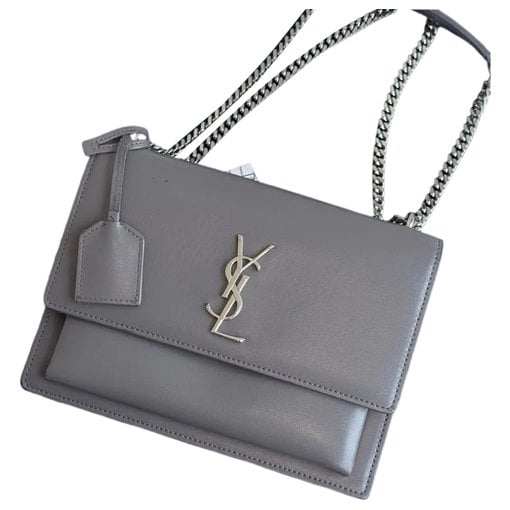 Sunset leather crossbody bag