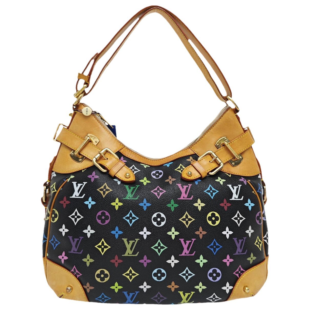 Greta leather handbag