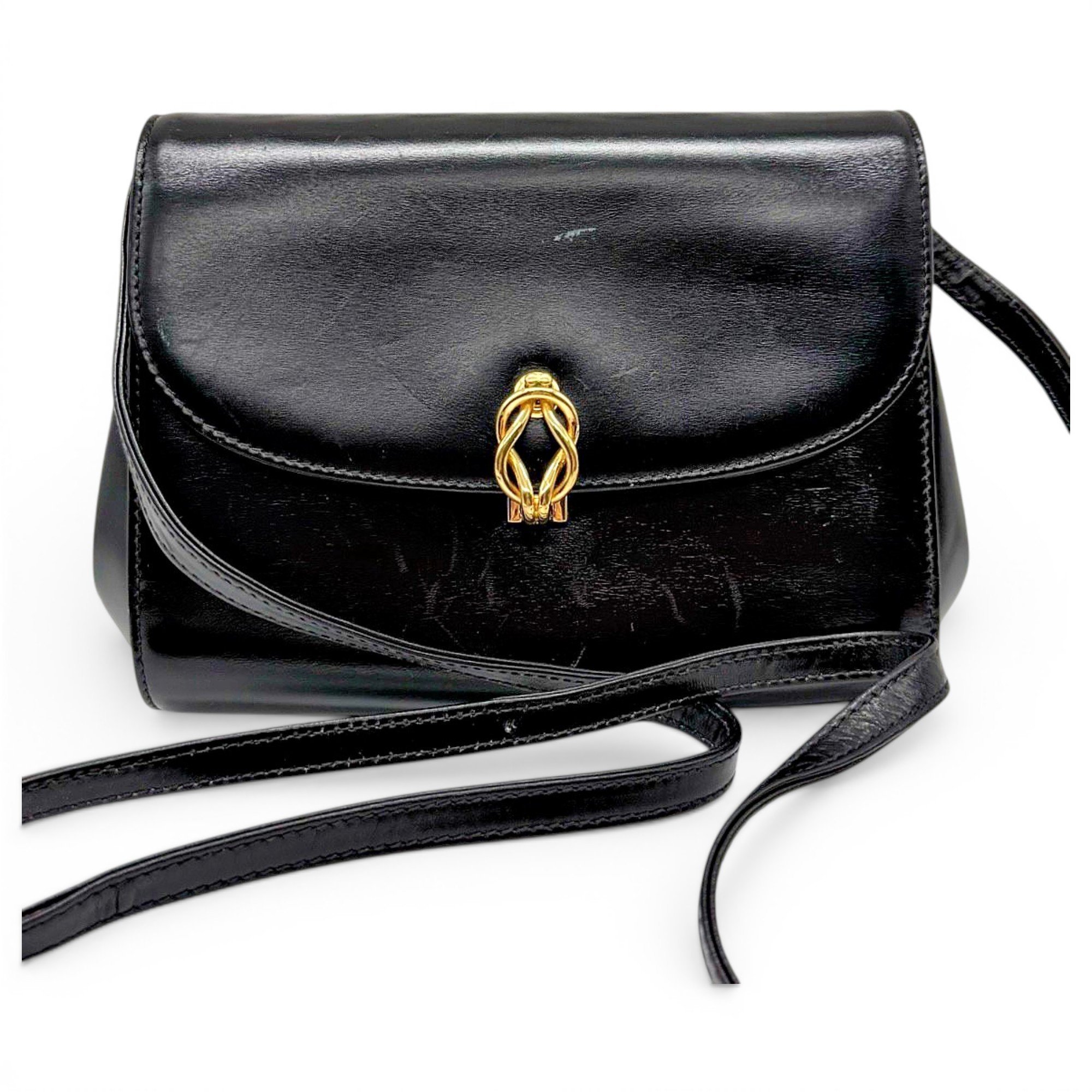 Leather crossbody bag