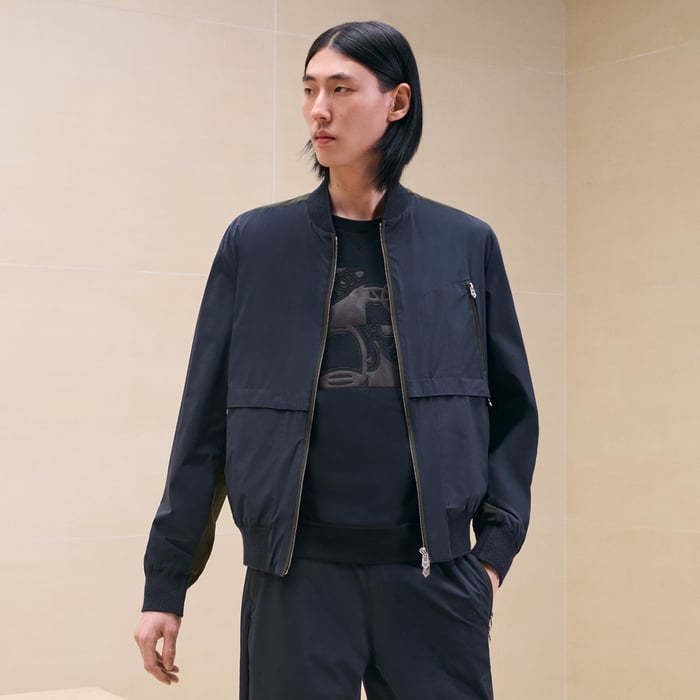 Marine Sport Capsule Rib-trim Jacket