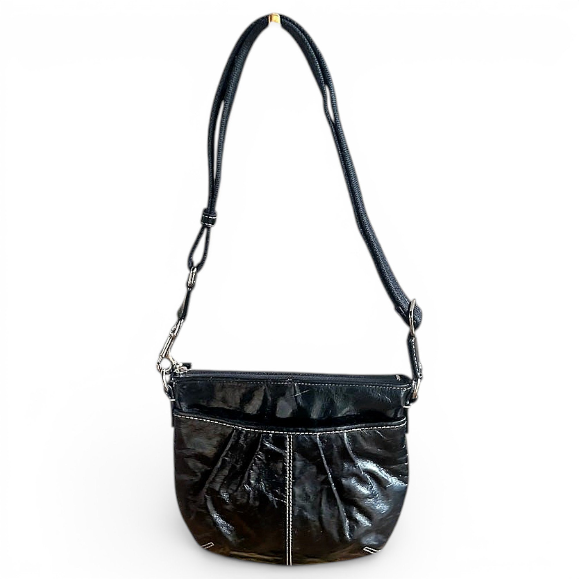 Leather crossbody bag