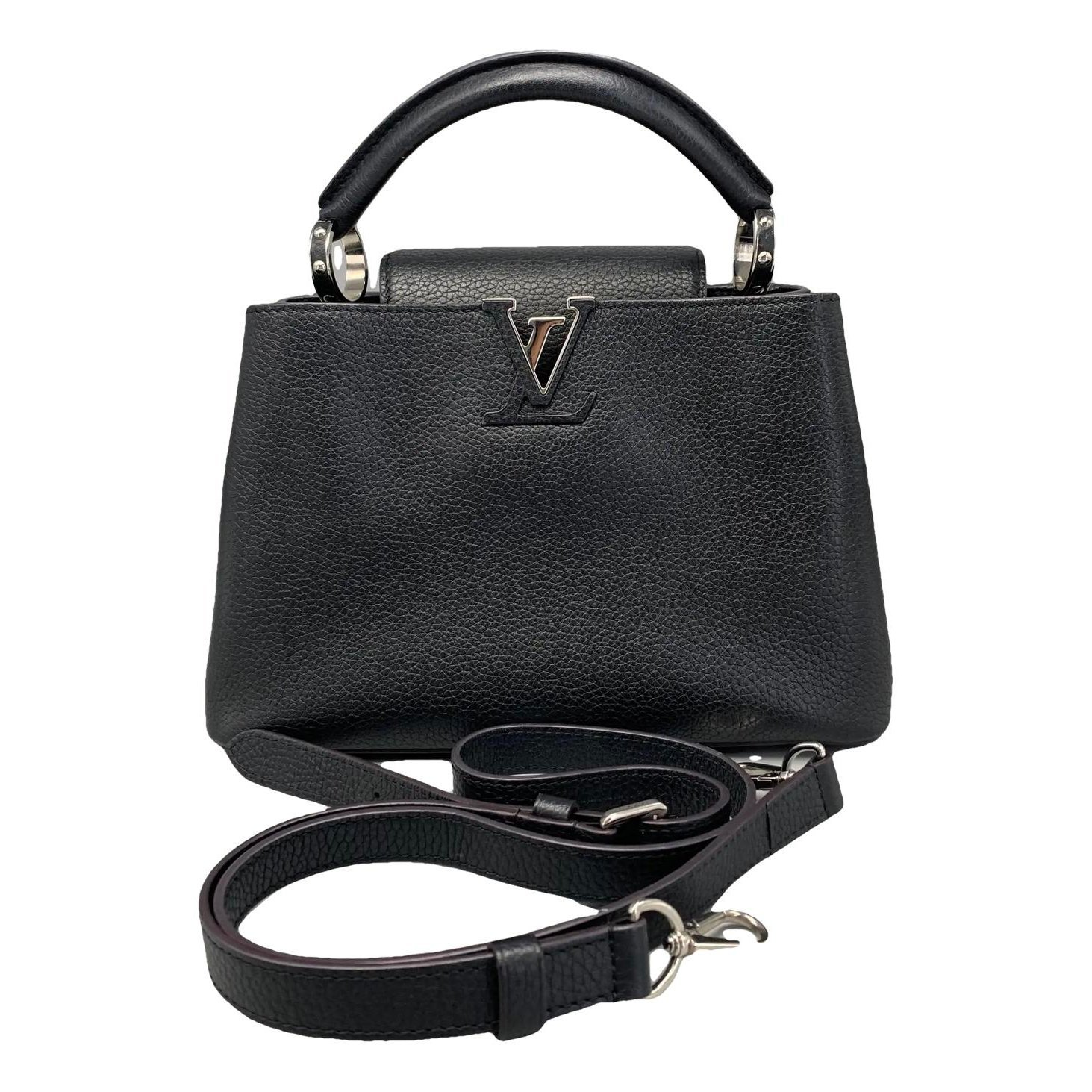 Capucines leather handbag