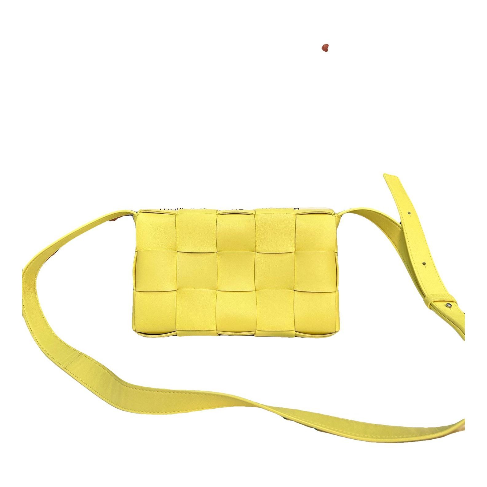 Cassette leather handbag