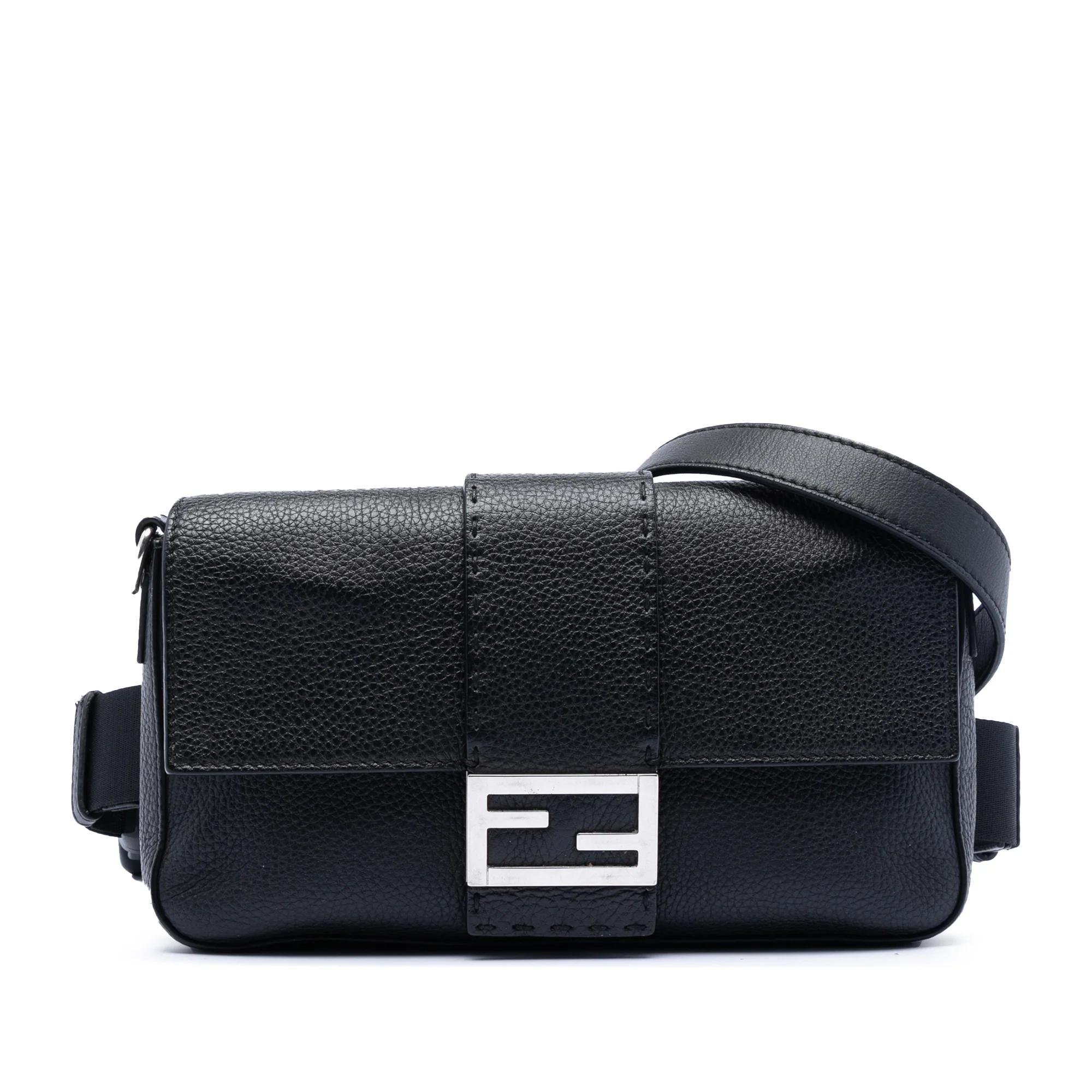 Baguette leather satchel