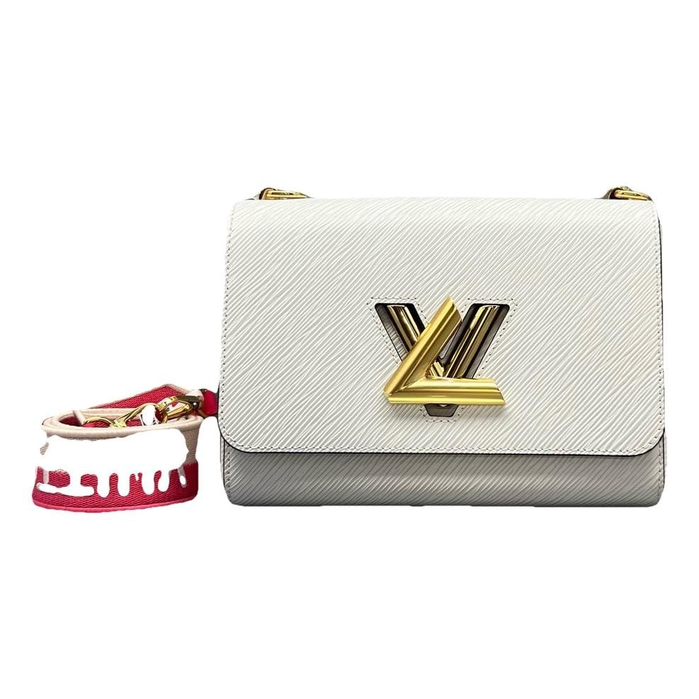 Twist leather handbag