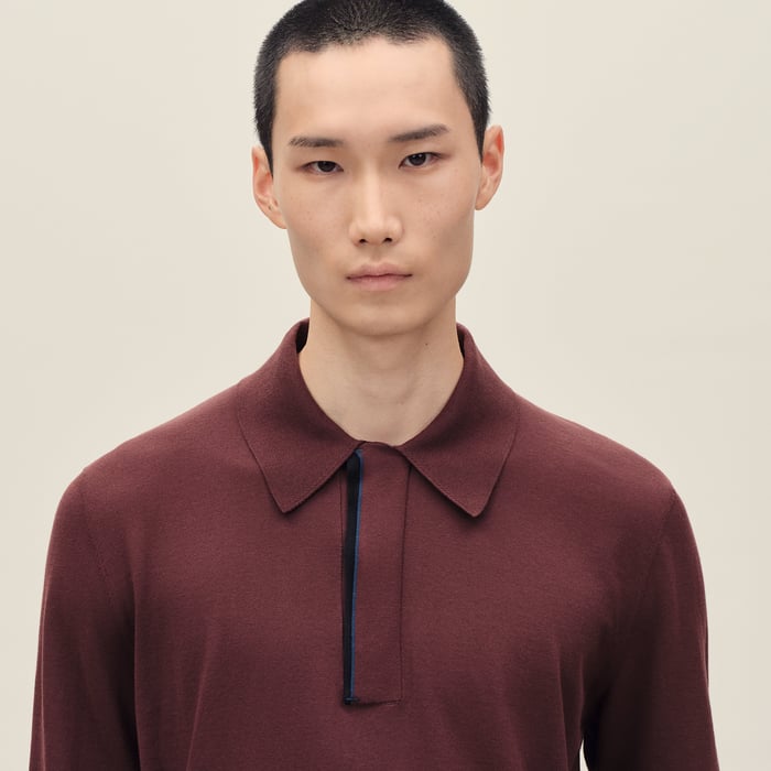 Bourgogne "H Bartack" Polo Shirt