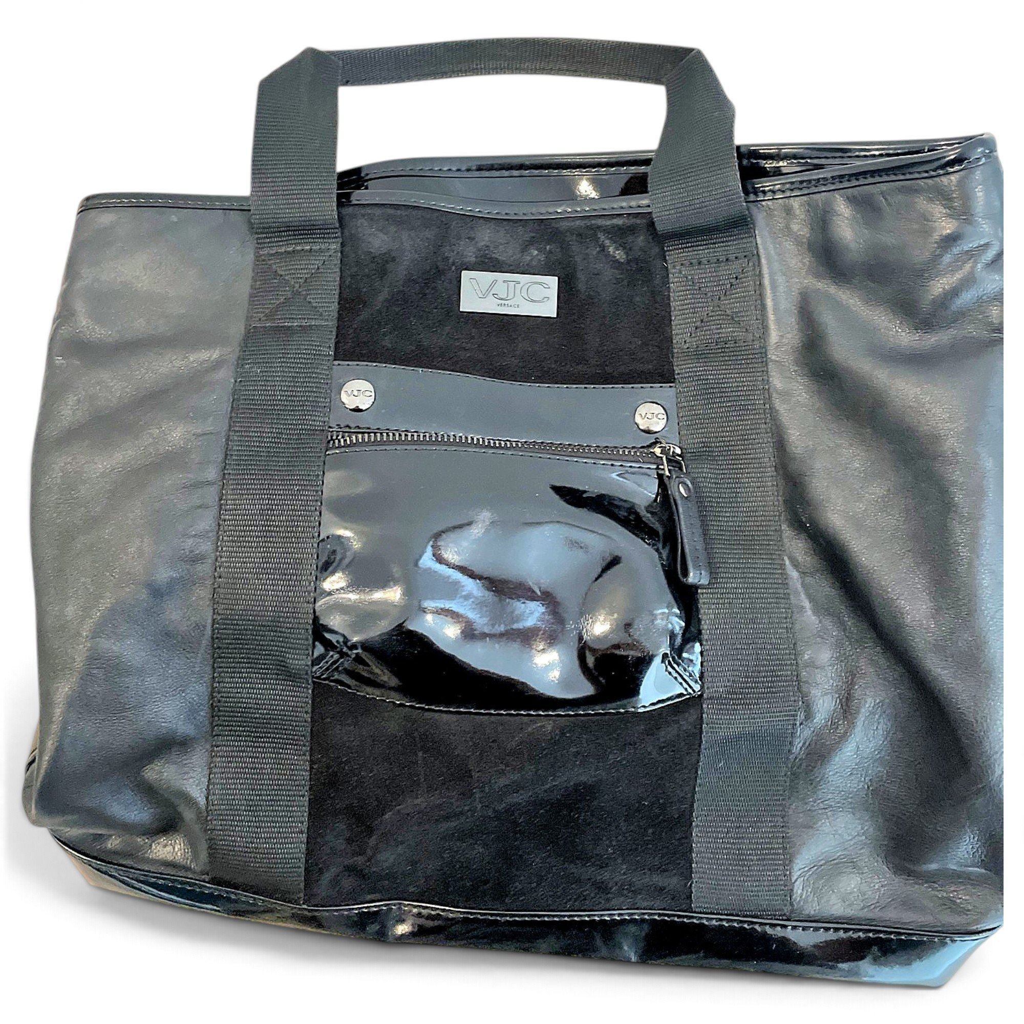 Leather tote