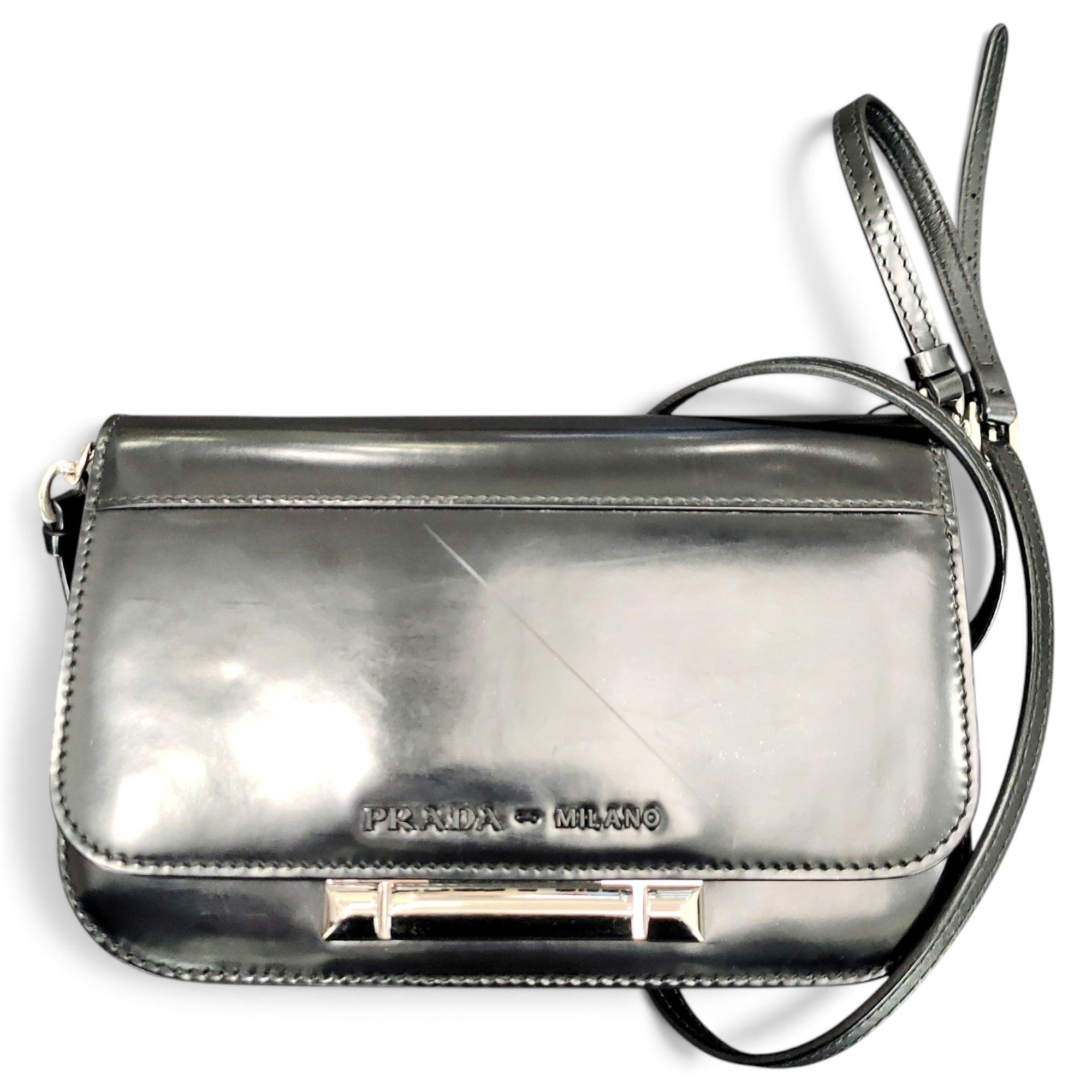 Prada Sybille leather crossbody bag