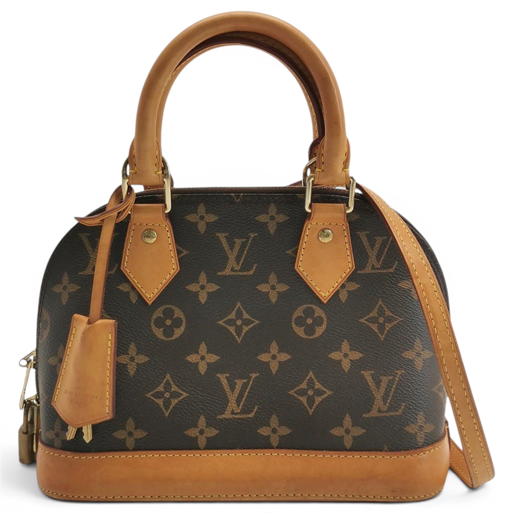 Alma BB leather handbag