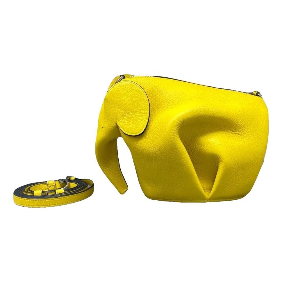 Animals leather handbag