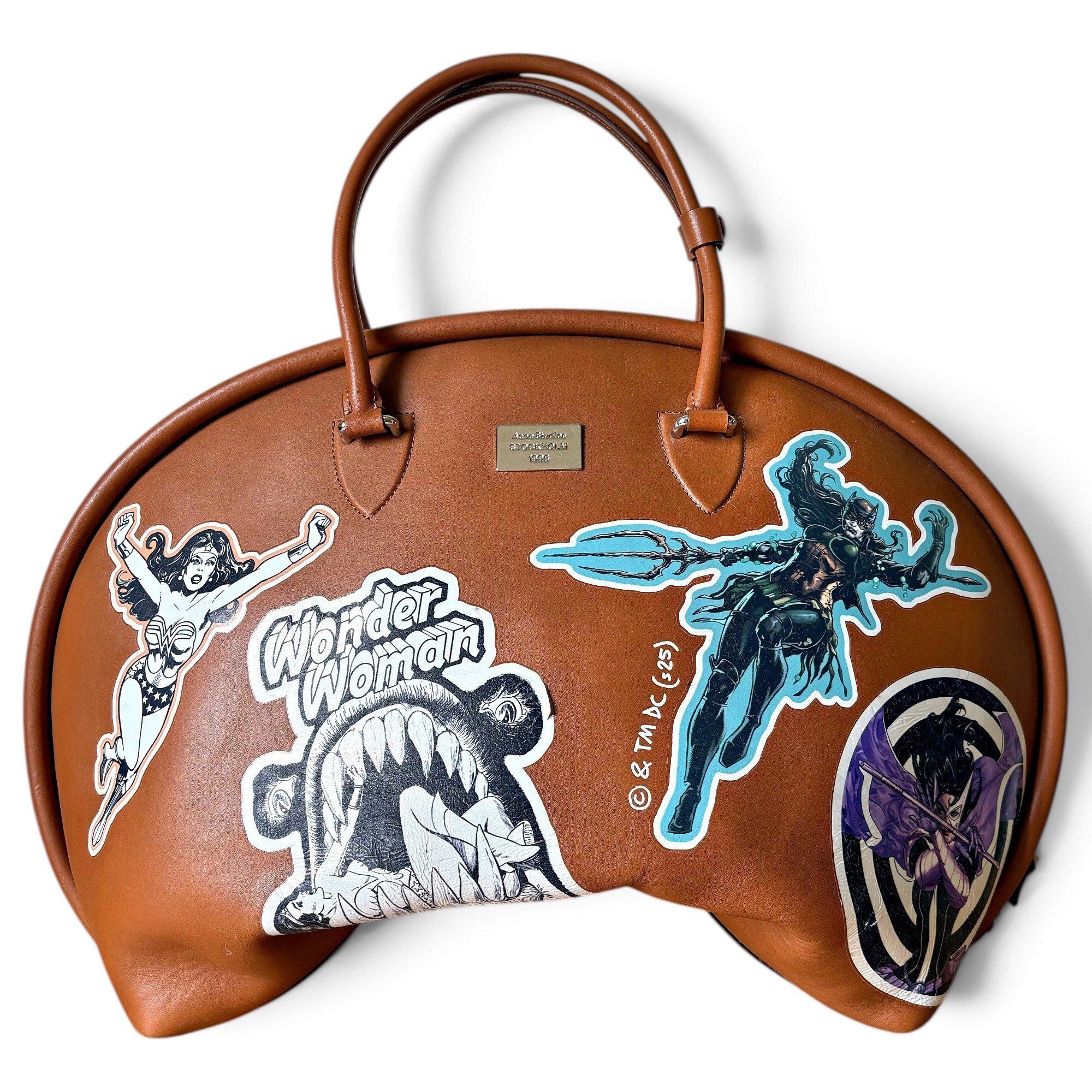 Leather handbag