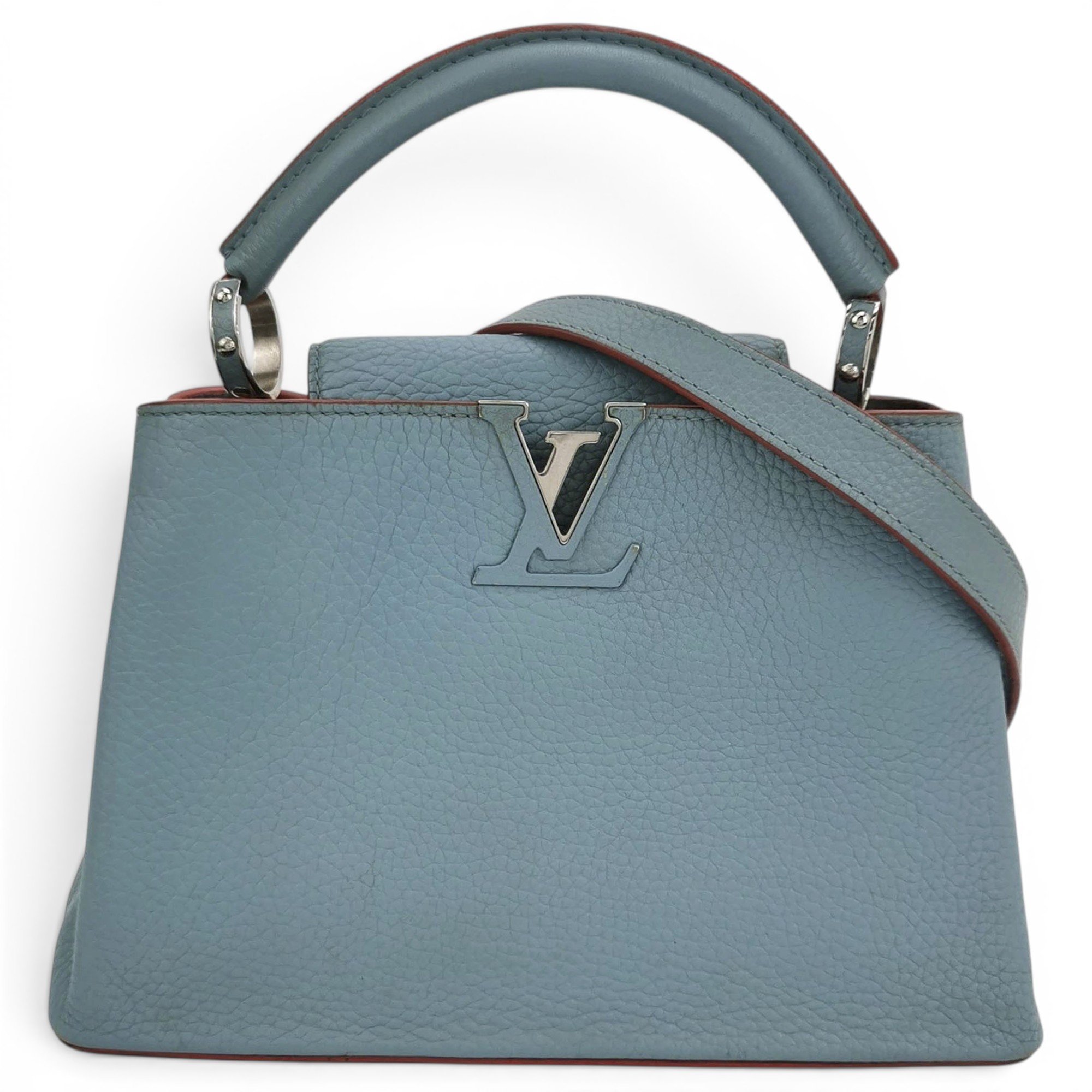 Capucines leather handbag
