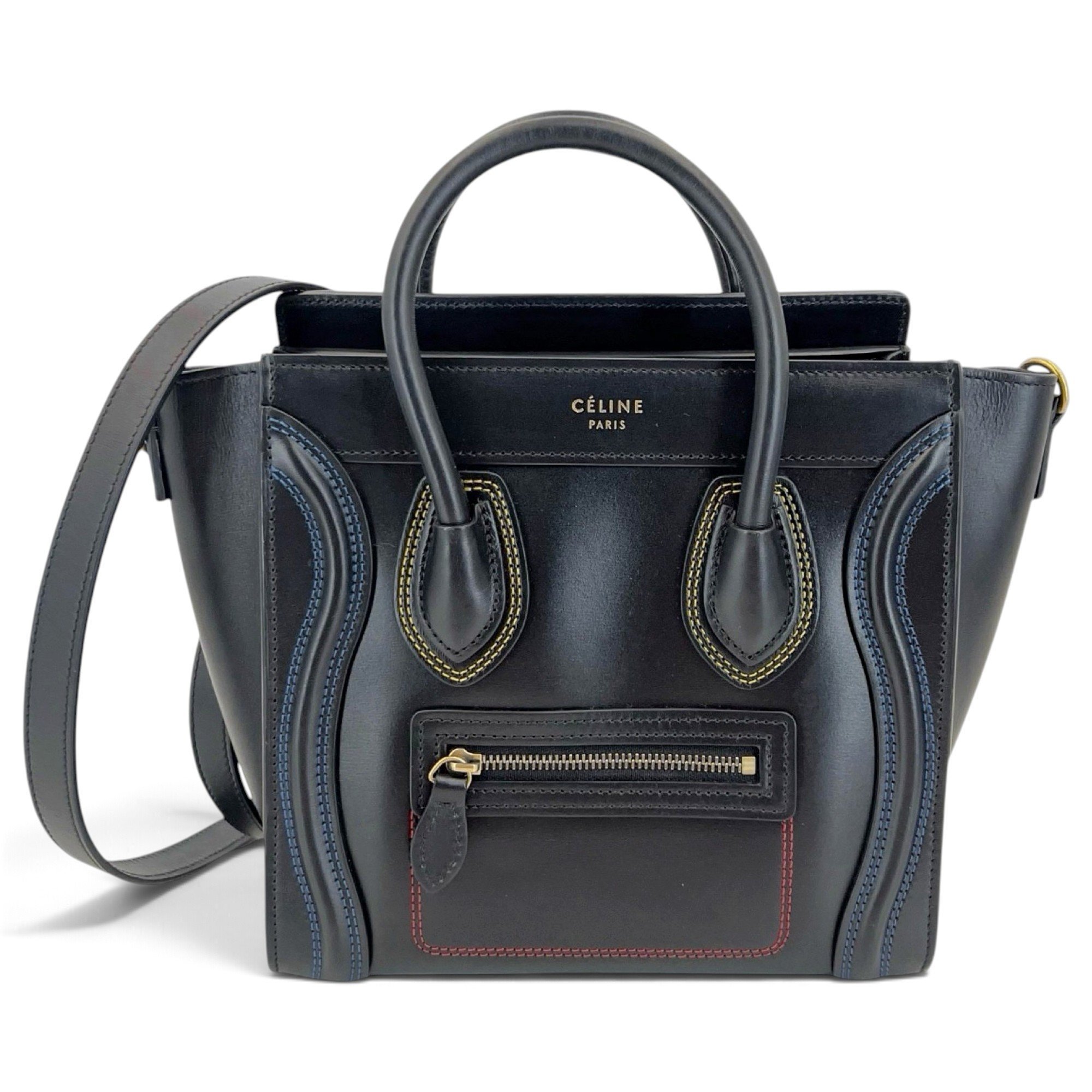 Nano Luggage leather handbag