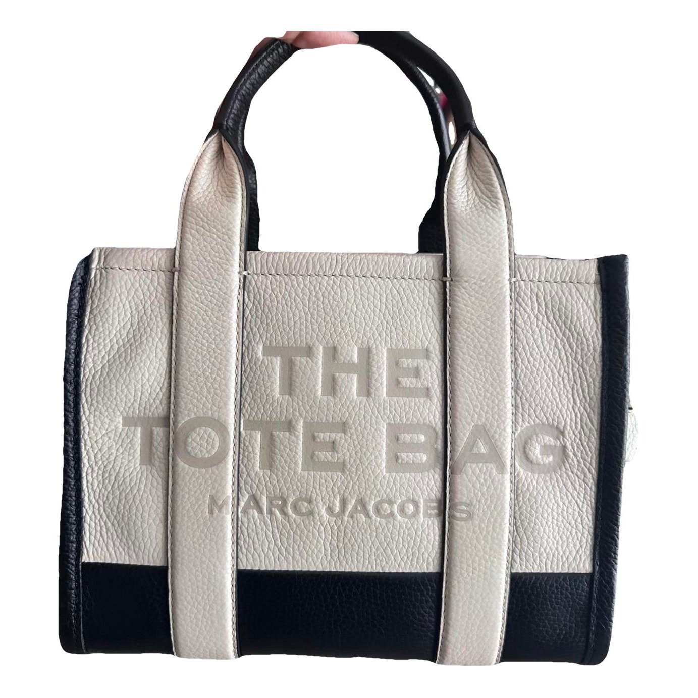 Leather tote