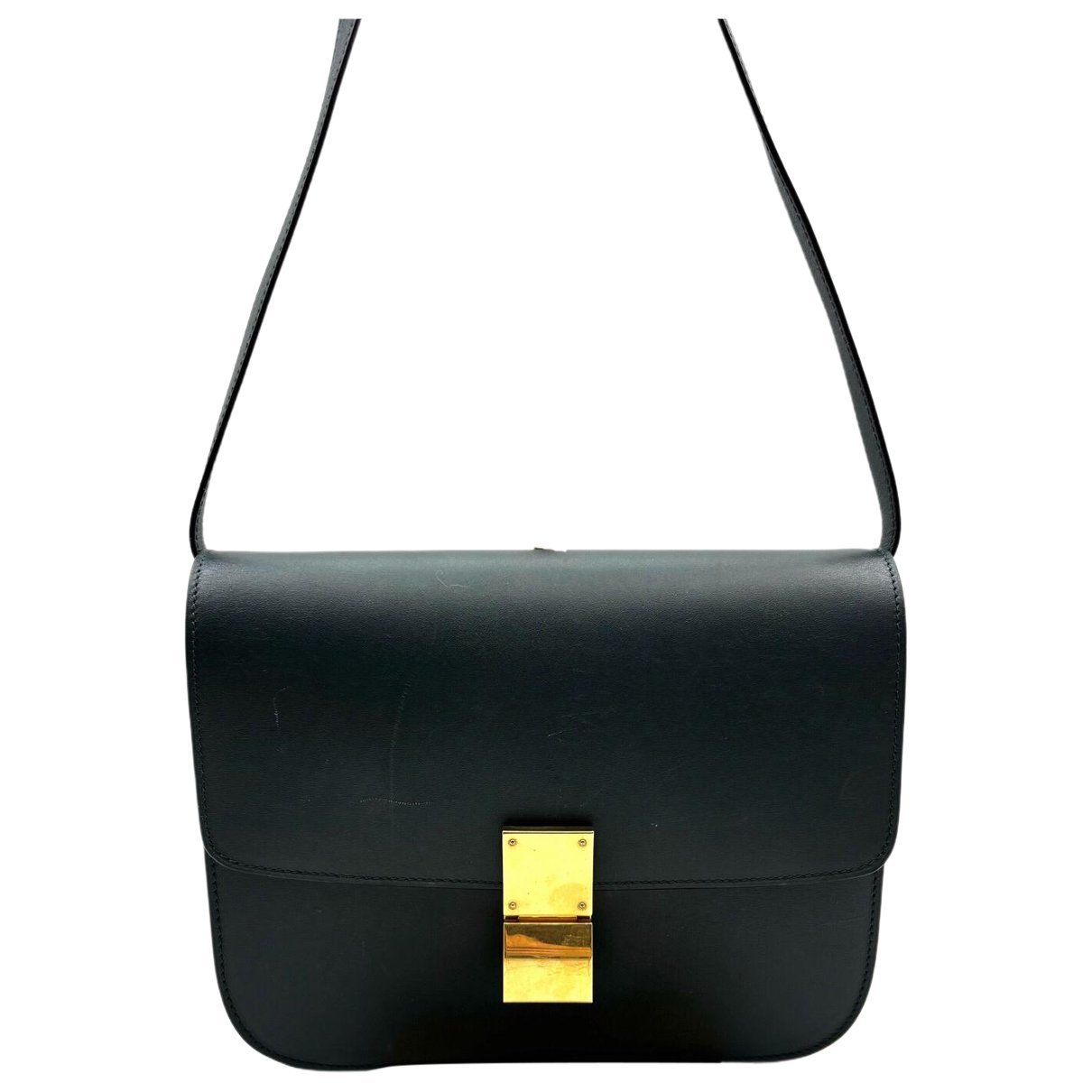 Classic leather crossbody bag