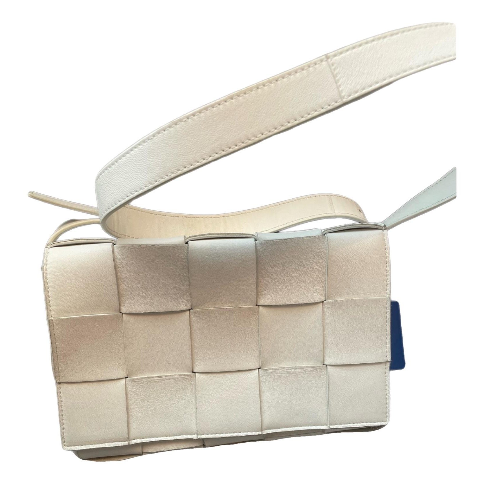 Cassette leather crossbody bag