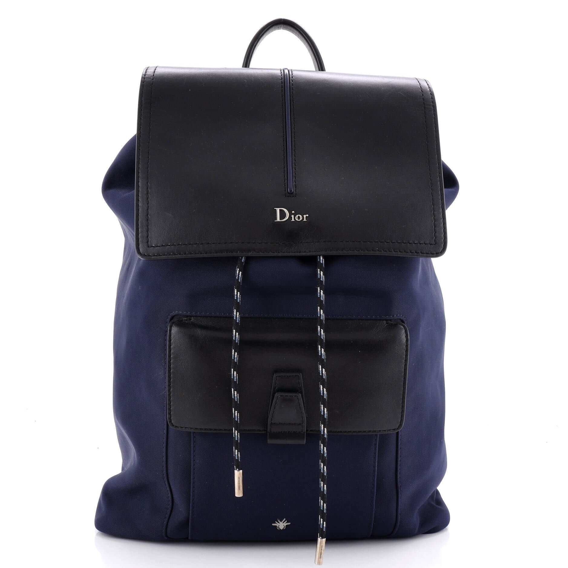 Motion Backpack Nylon and Leather Medium