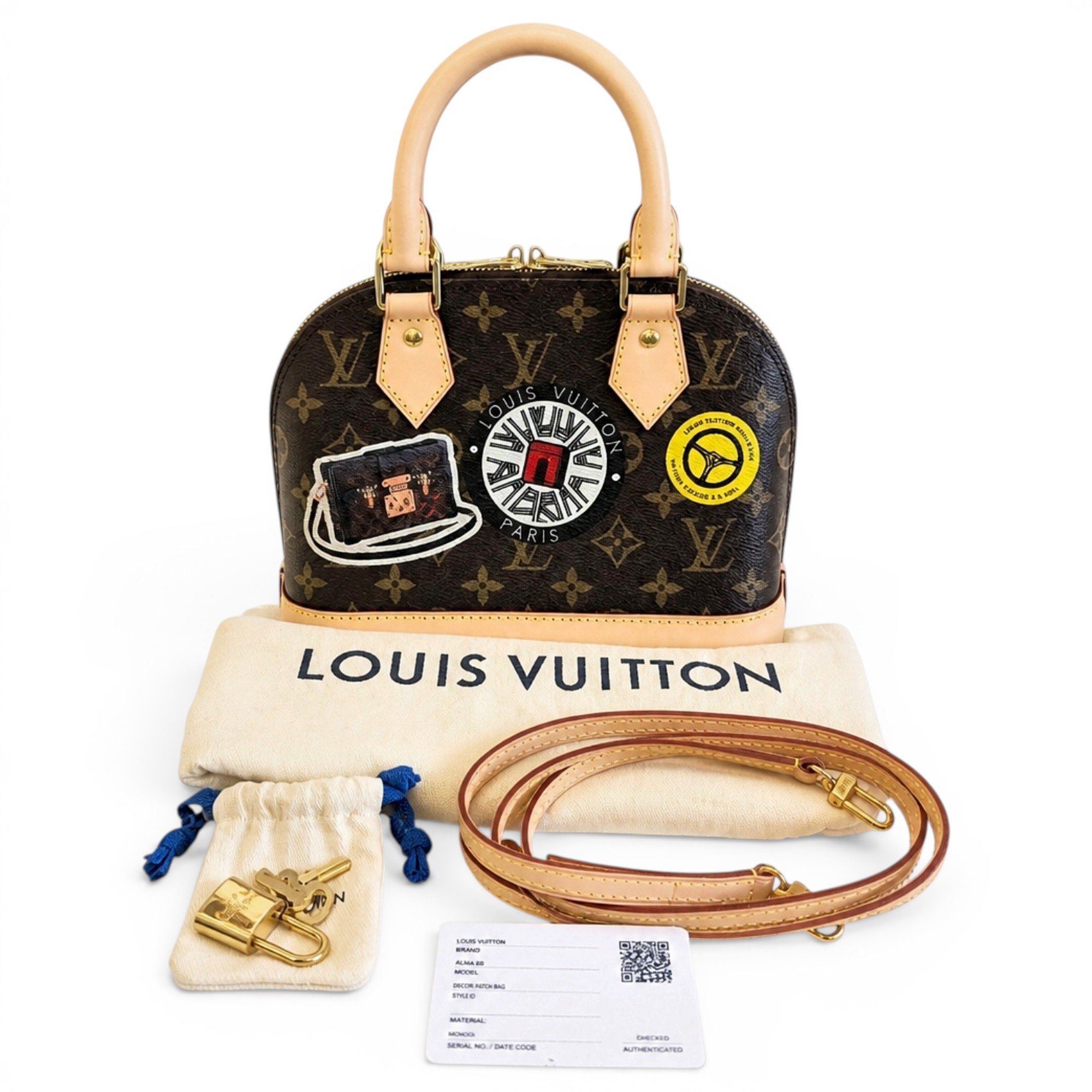 Alma BB leather handbag
