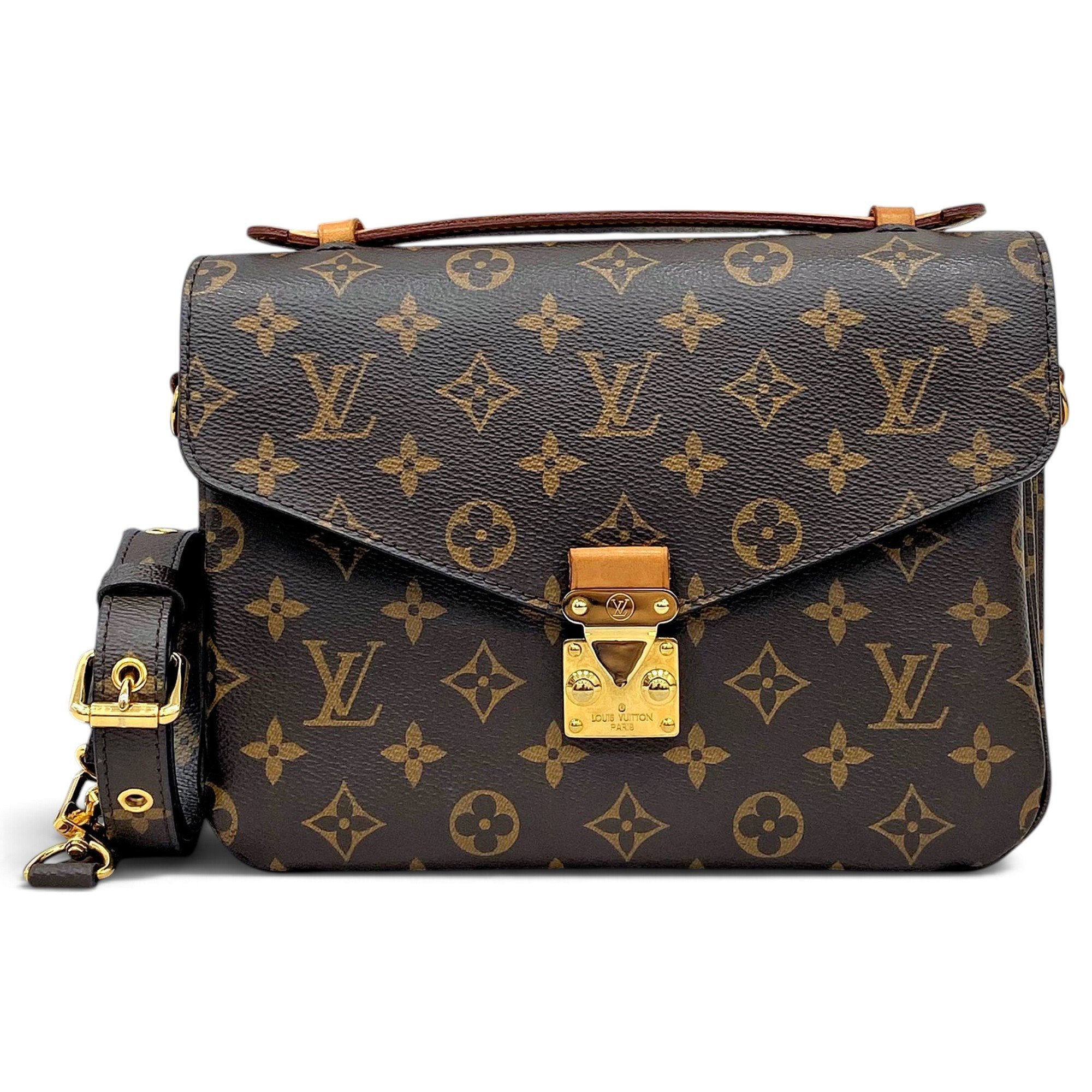Metis leather handbag