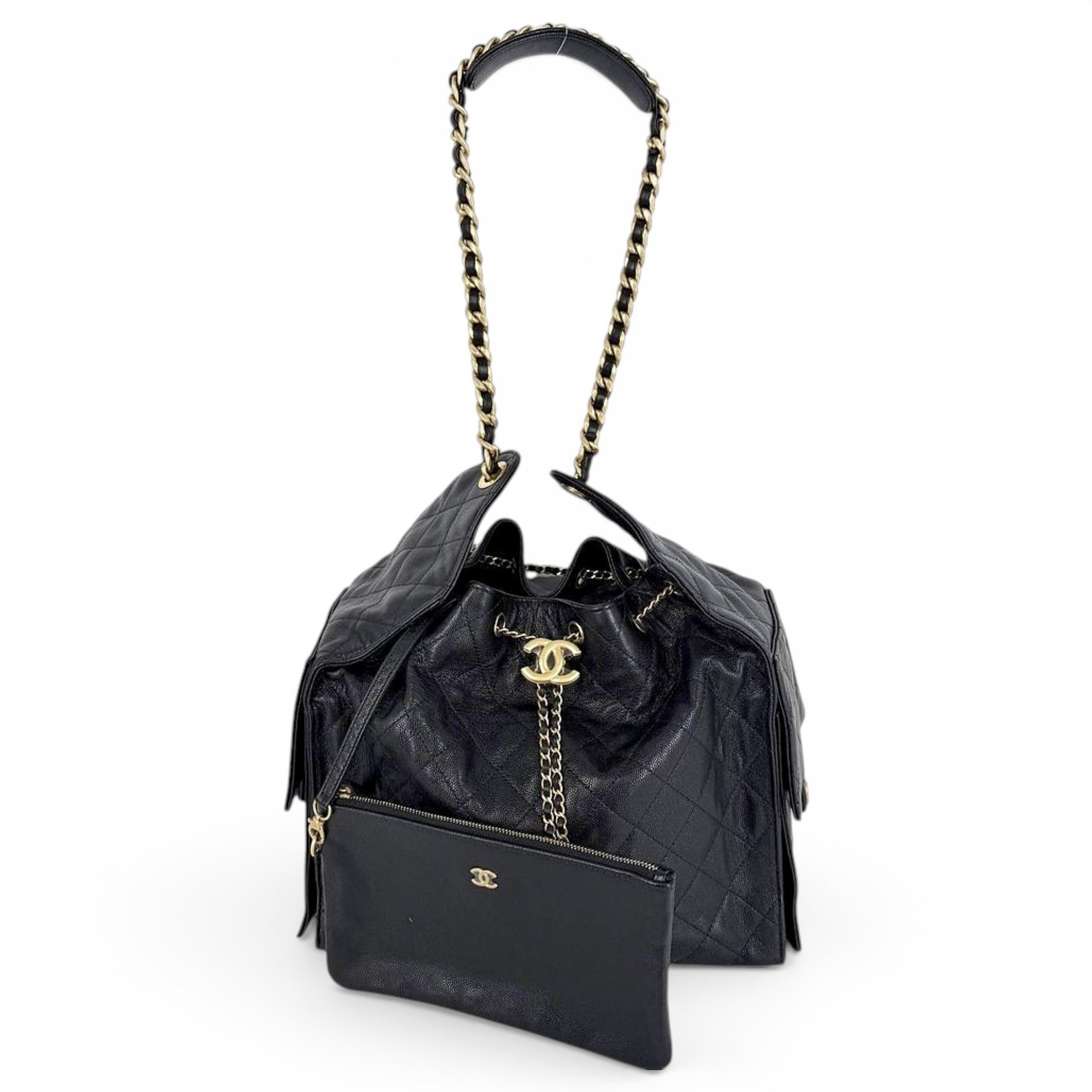 Leather handbag