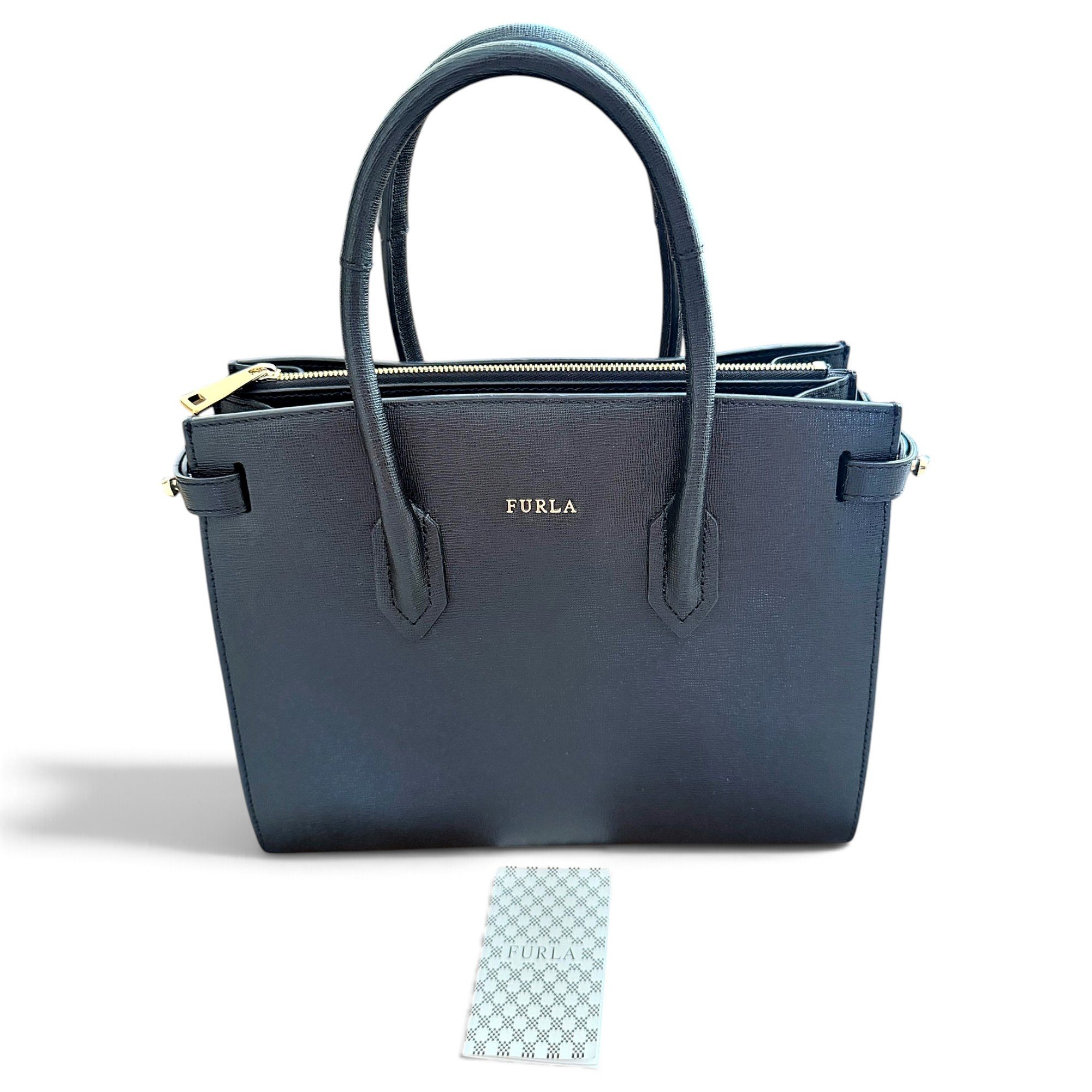 Leather tote