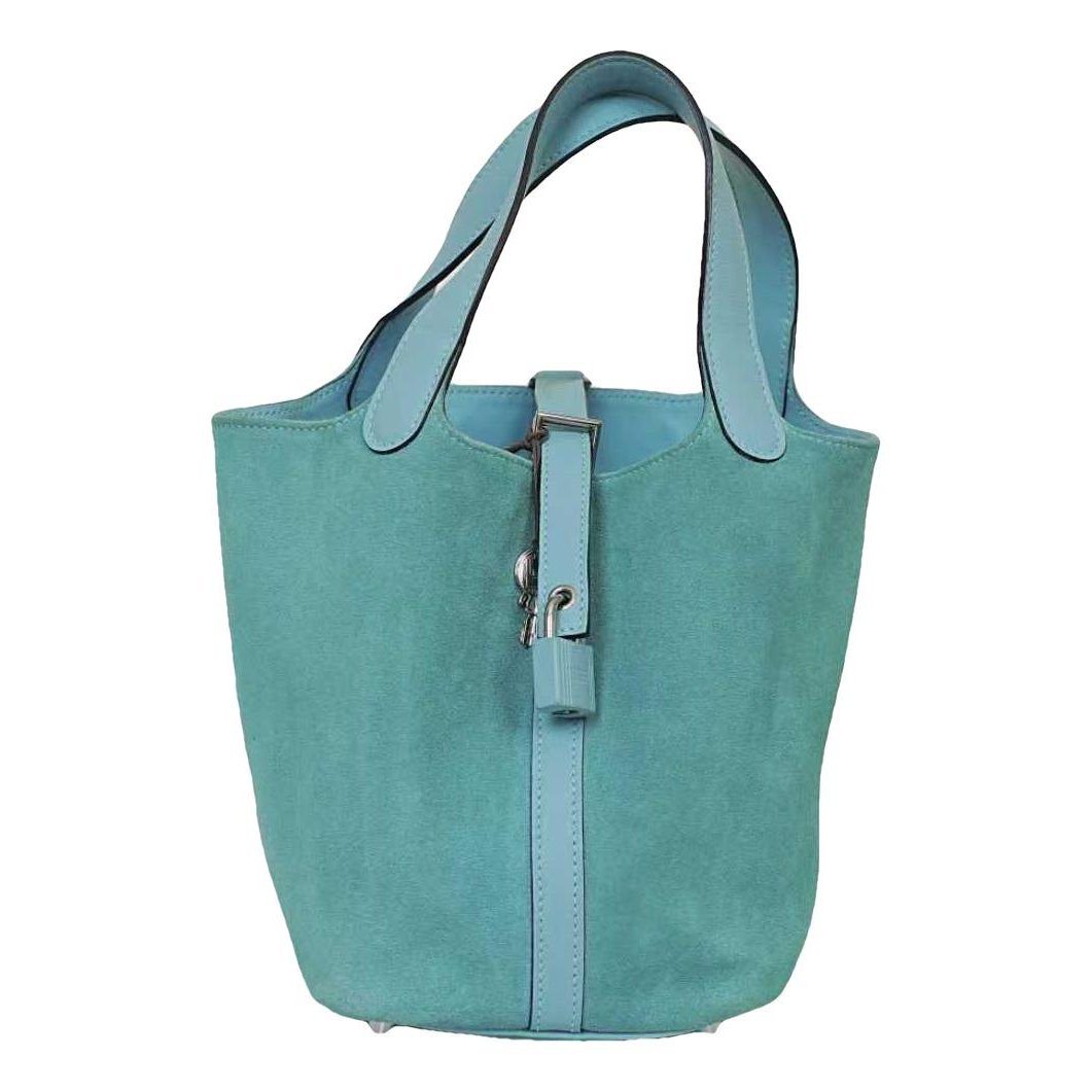 Picotin leather handbag