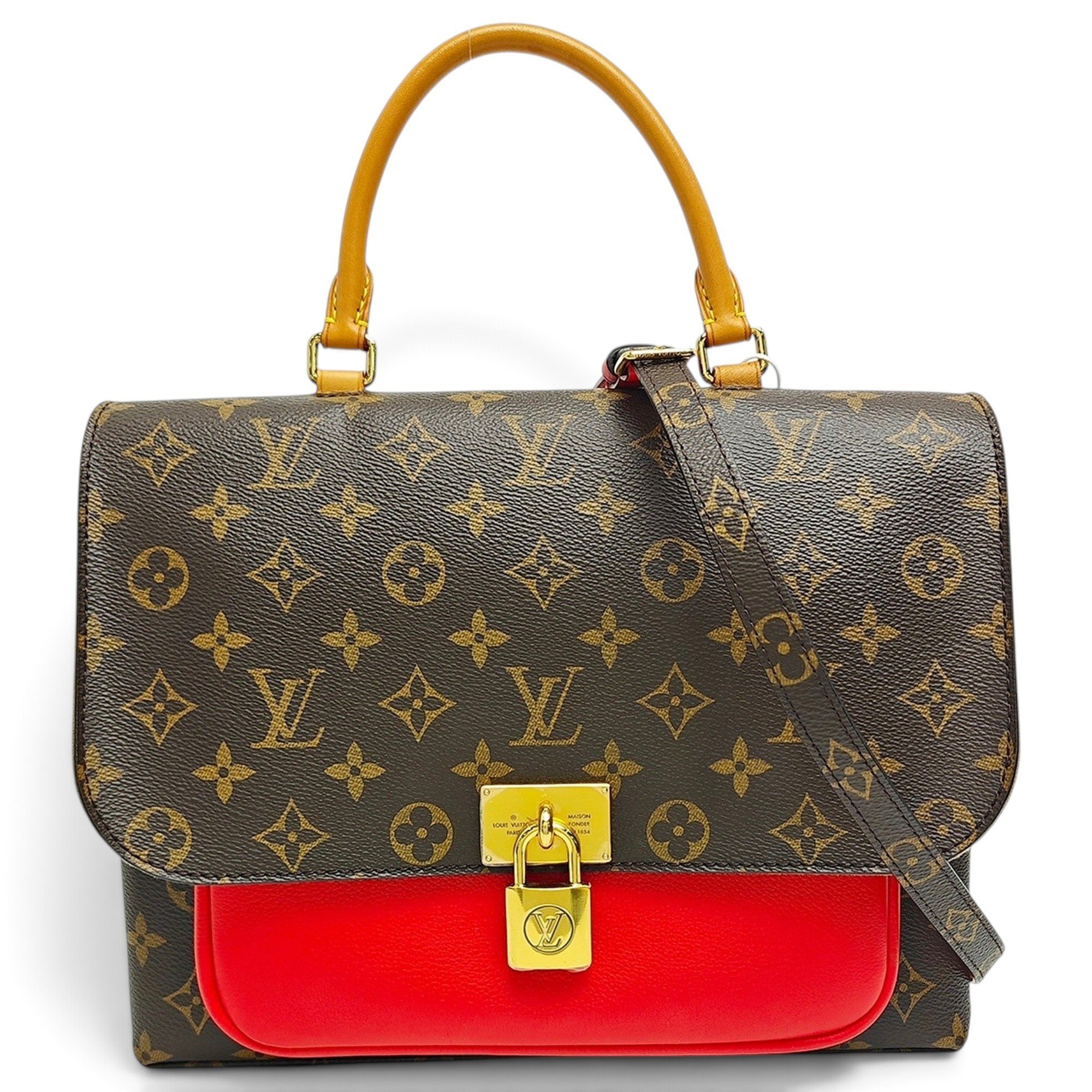 Marignan leather handbag