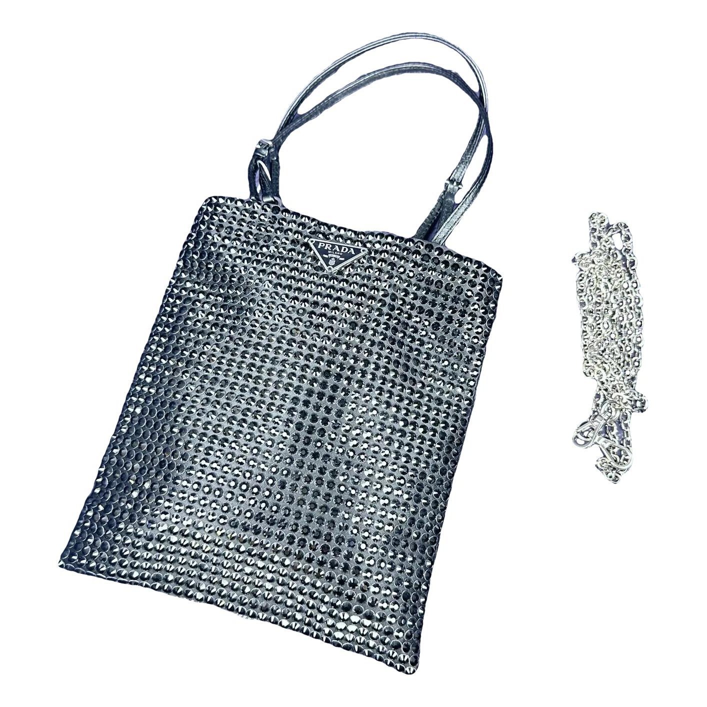 Silk handbag