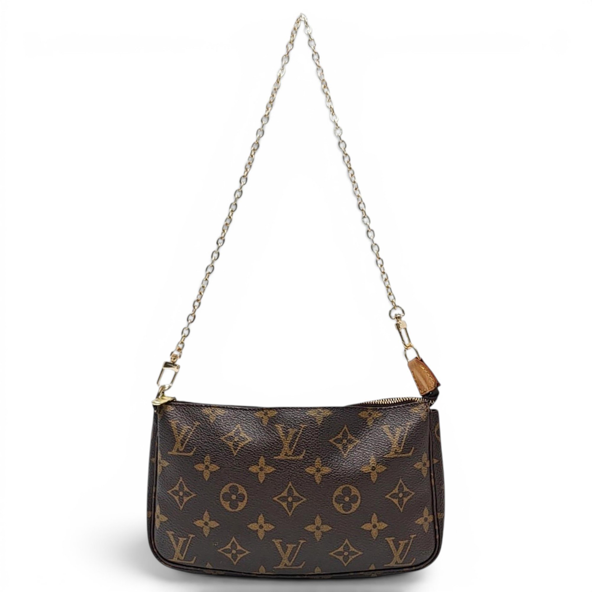 Pochette Accessoire leather handbag