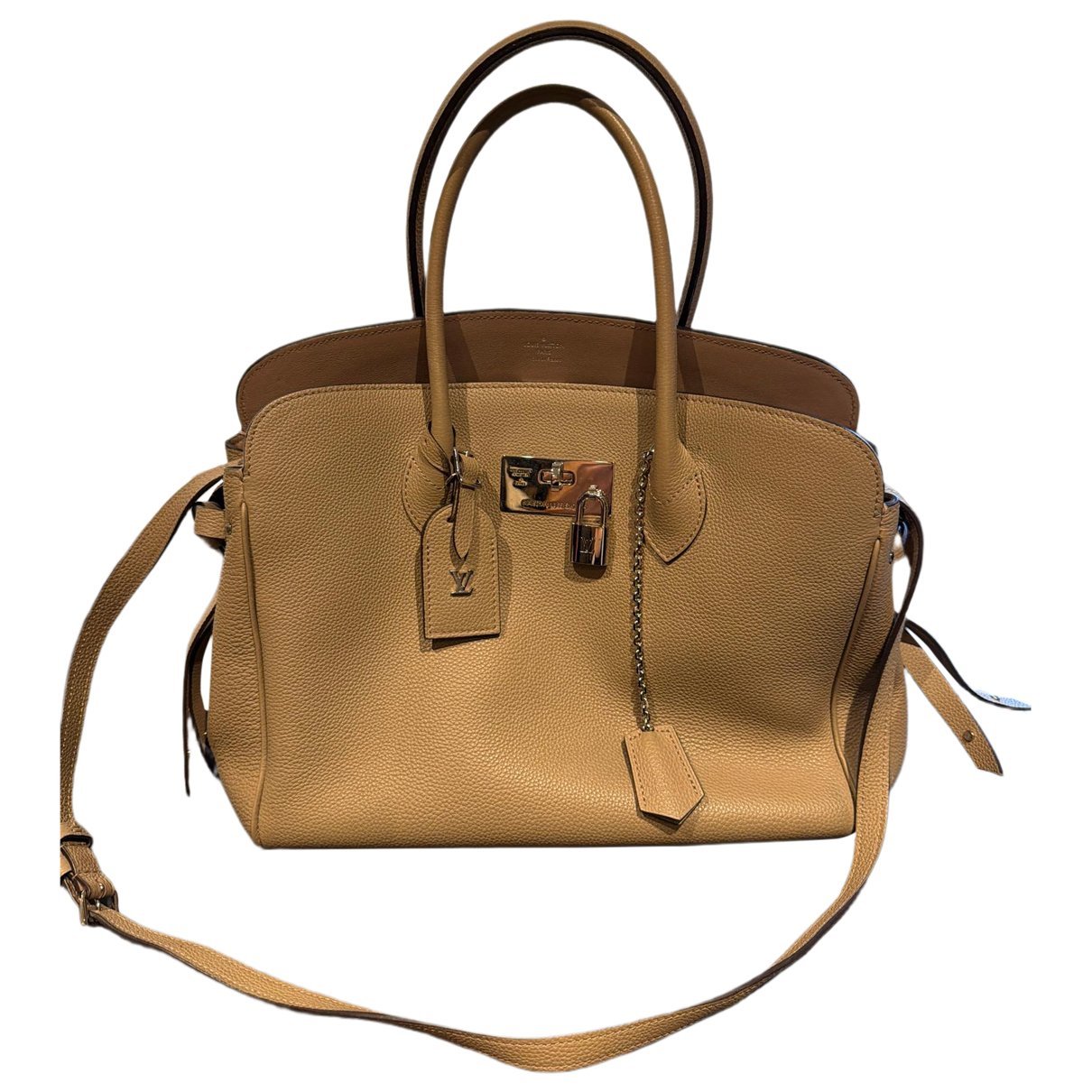 Leather tote
