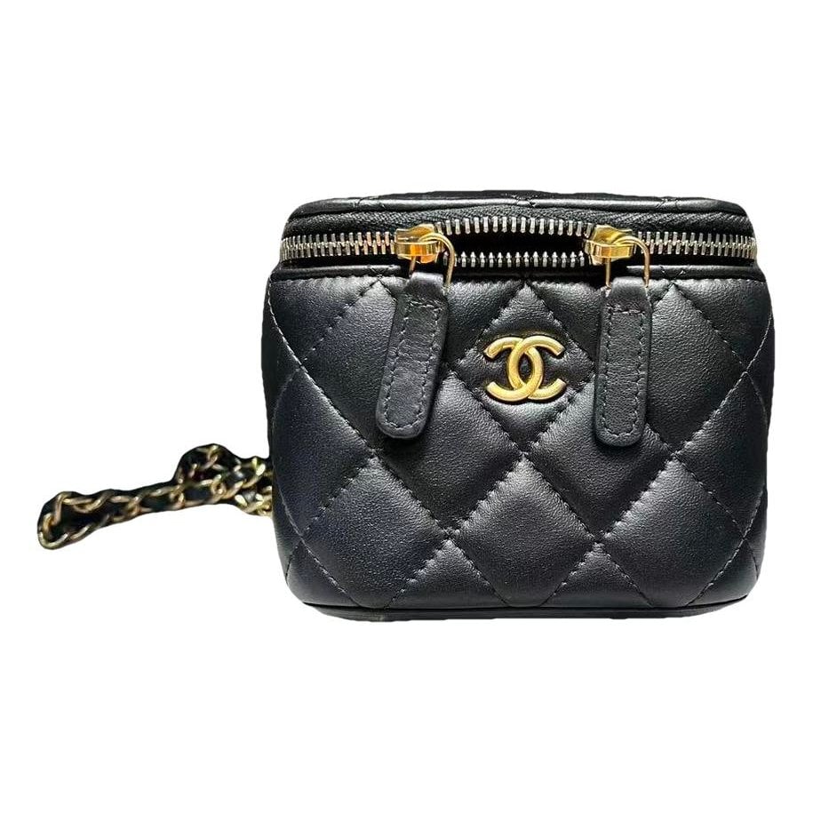 Trendy CC Vanity leather handbag