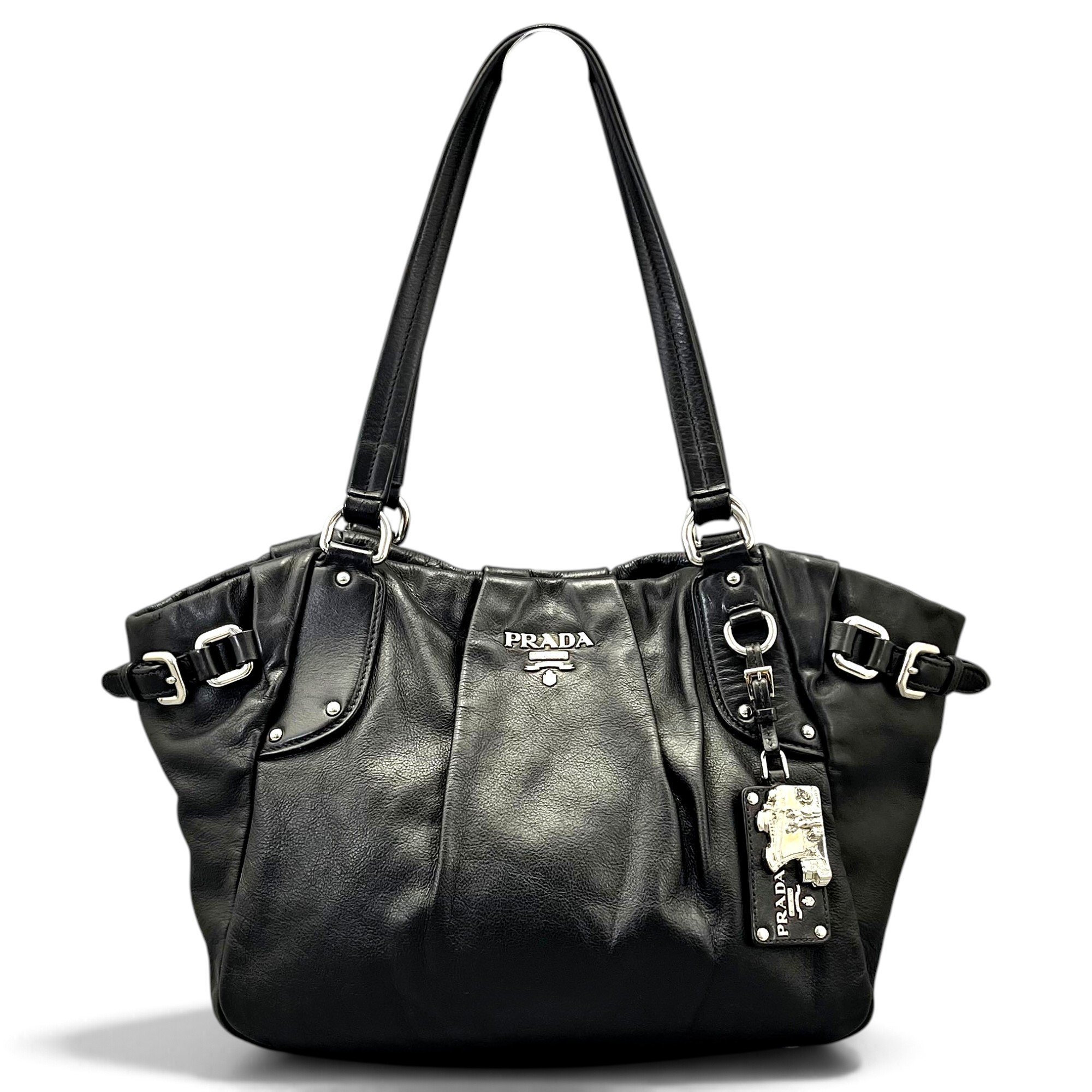 Leather handbag