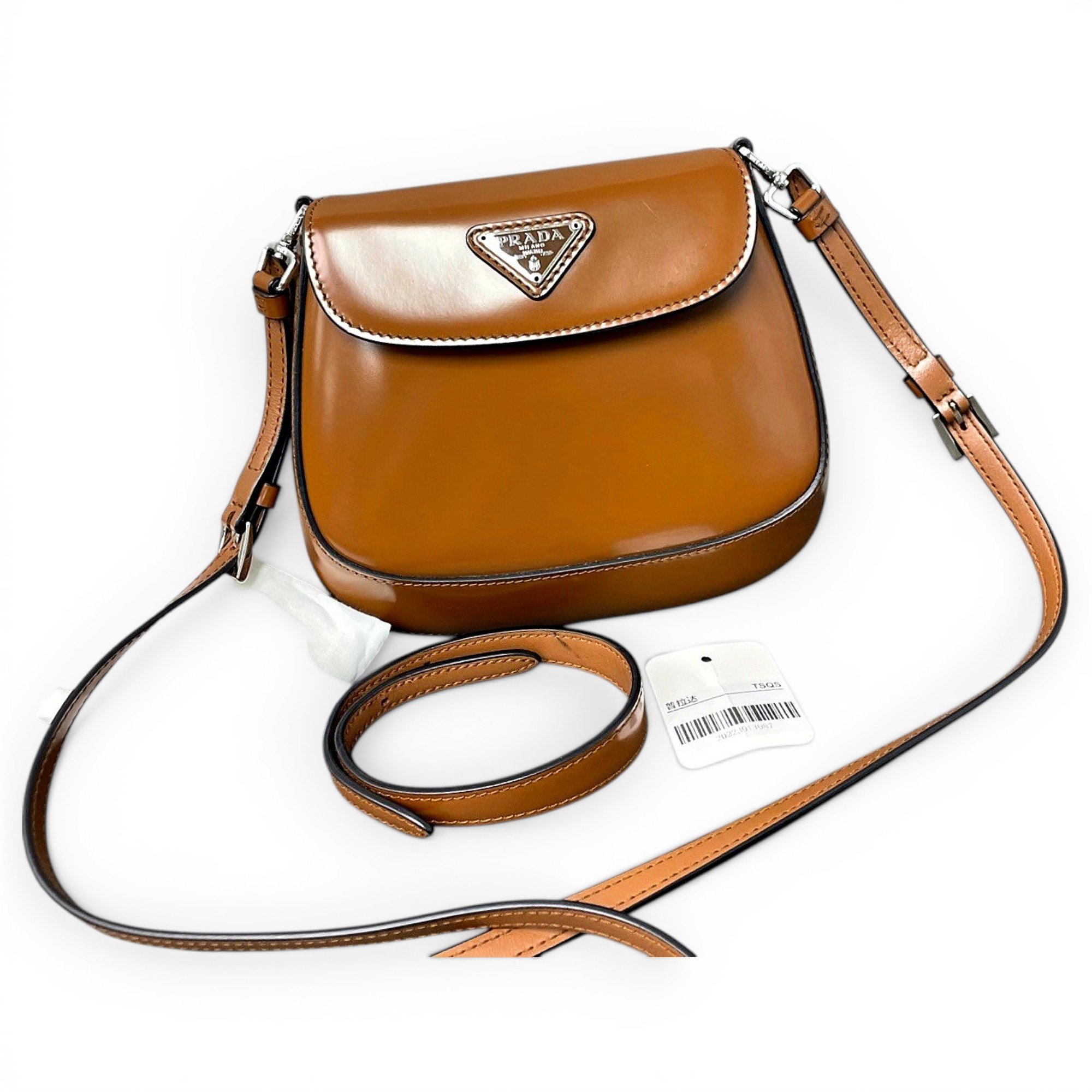 Cleo Flap leather handbag