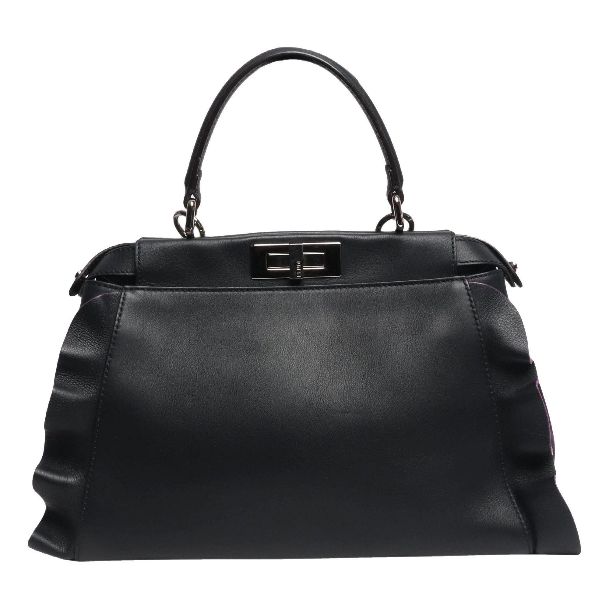 Peekaboo leather bag