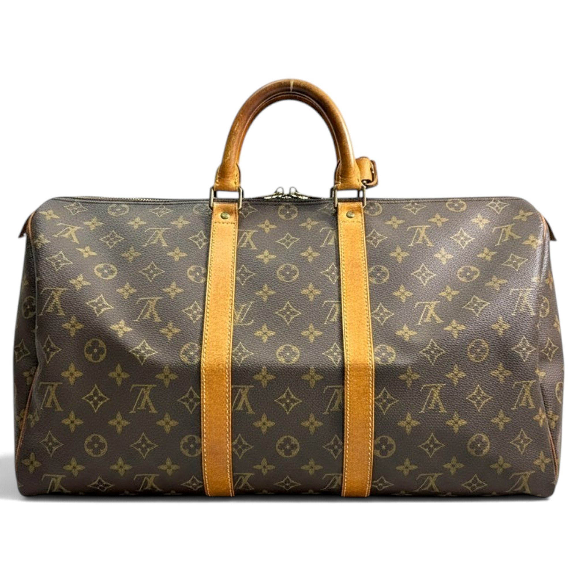 Keepall leather 24h bag