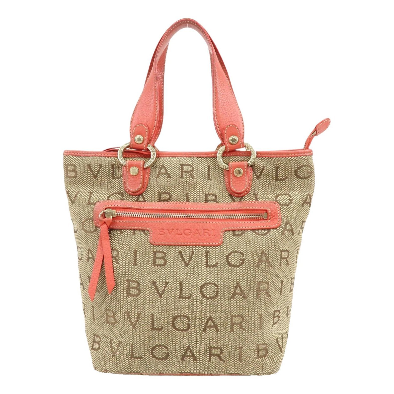 Leather tote