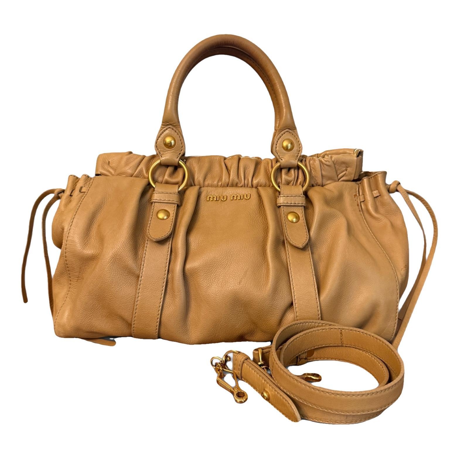 Vitello leather handbag