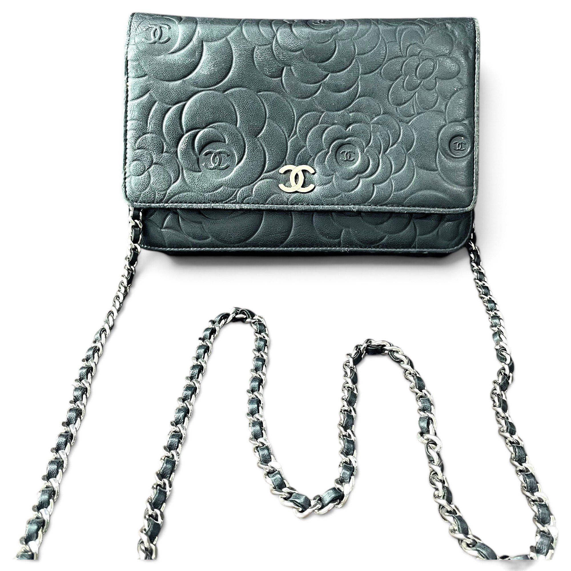 Wallet On Chain Timeless/Classique leather handbag