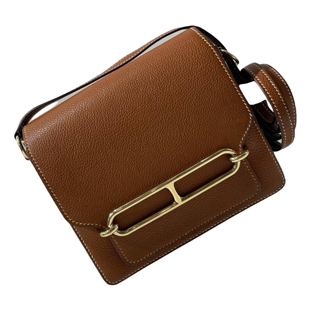 Roulis leather handbag