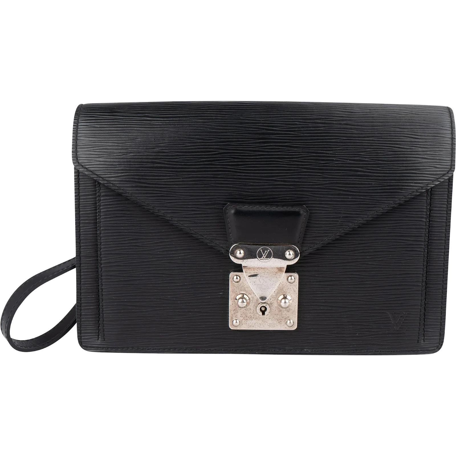 Marly Dragonne leather clutch bag