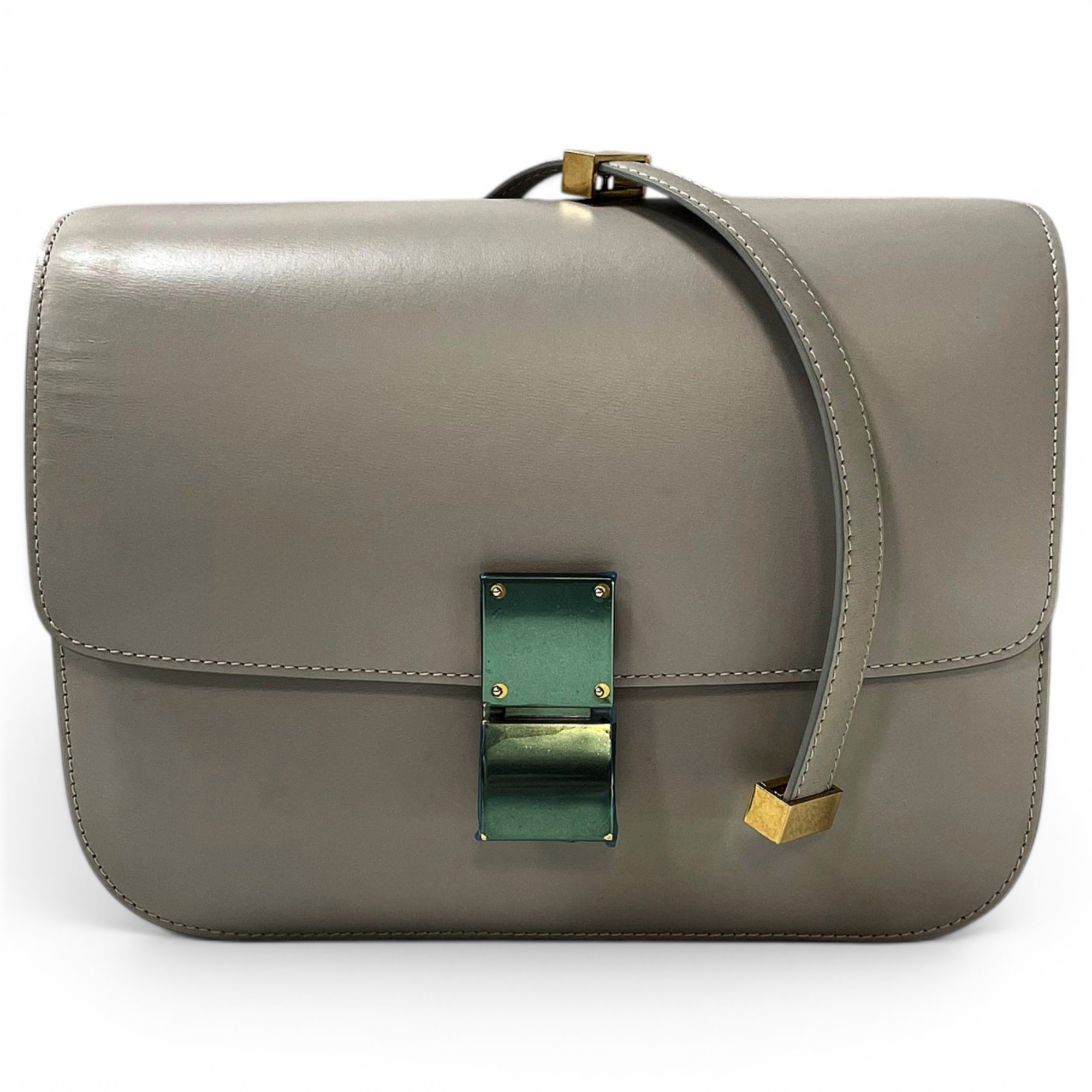 Classic leather handbag