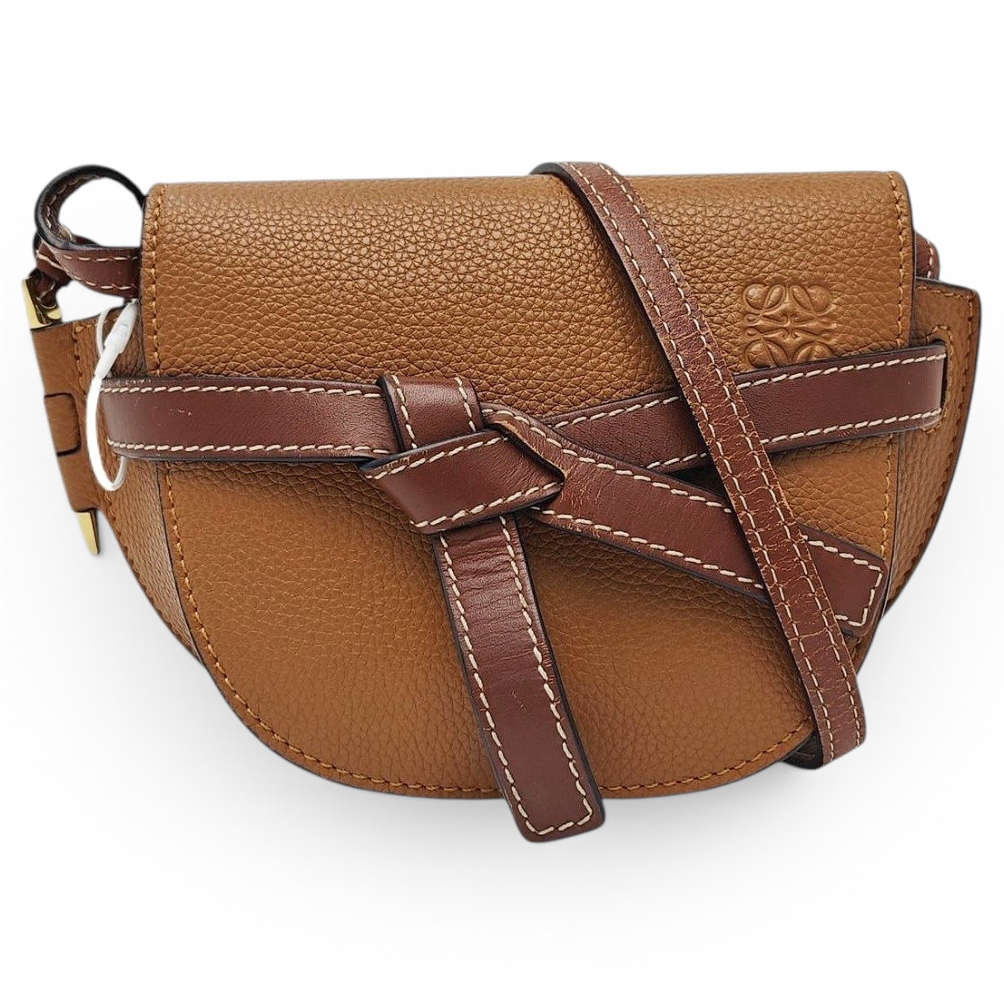 Gate leather handbag