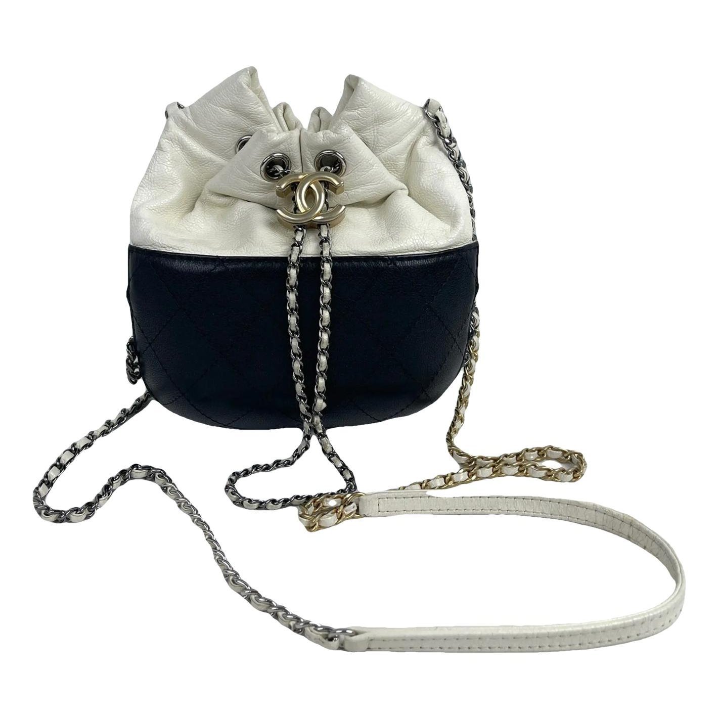 Gabrielle Bucket leather crossbody bag