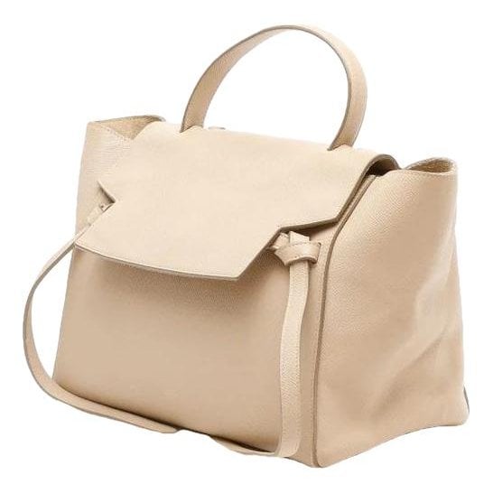 Belt leather crossbody bag