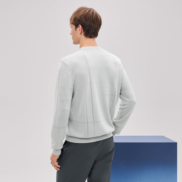Brume Pull Col Rond « jeu De Points Sellier »