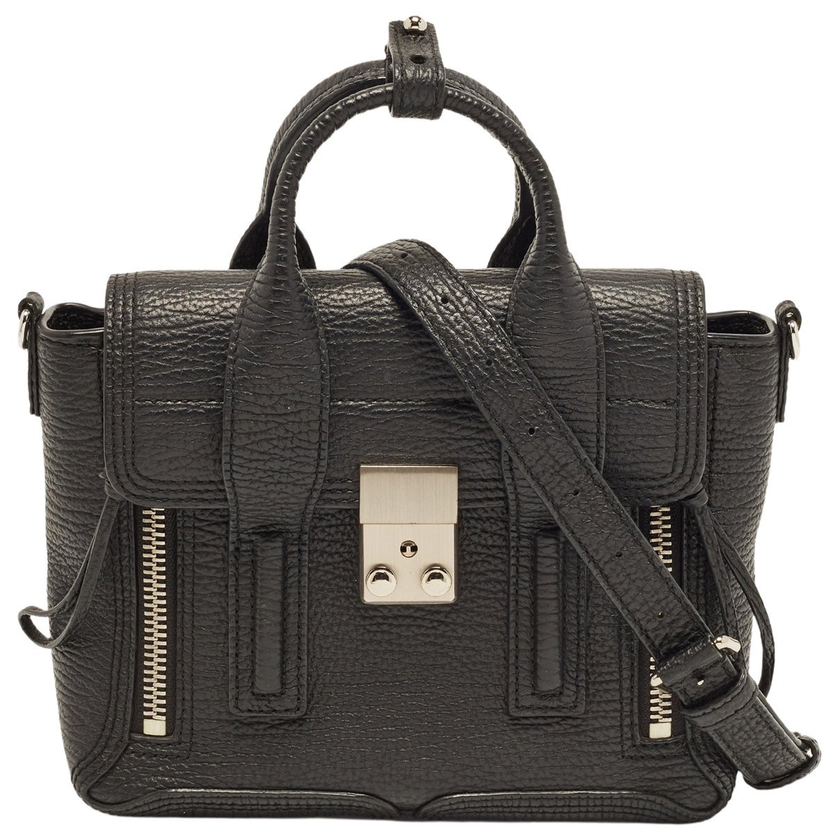Pashli leather satchel