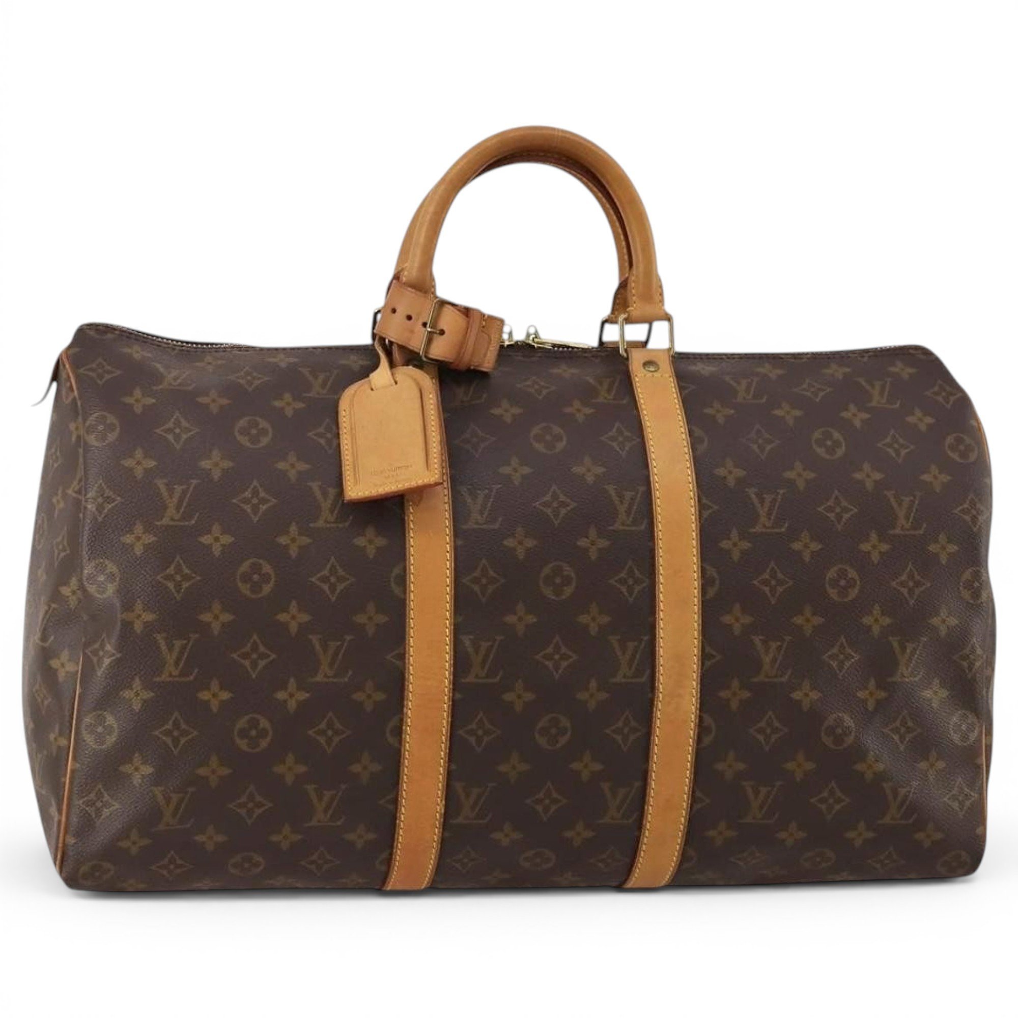 Keepall leather 24h bag